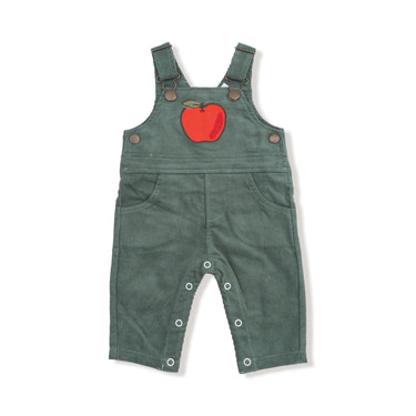 Dark Ivy - Classic Overall with Apple Applique