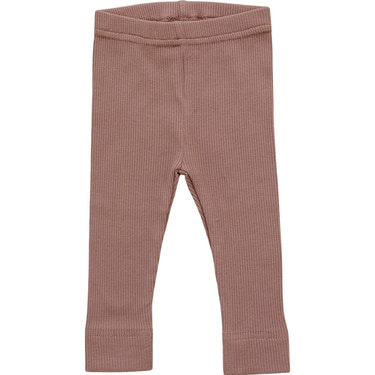 Dusty Rose Organic Leggings - MOOGCO Baby