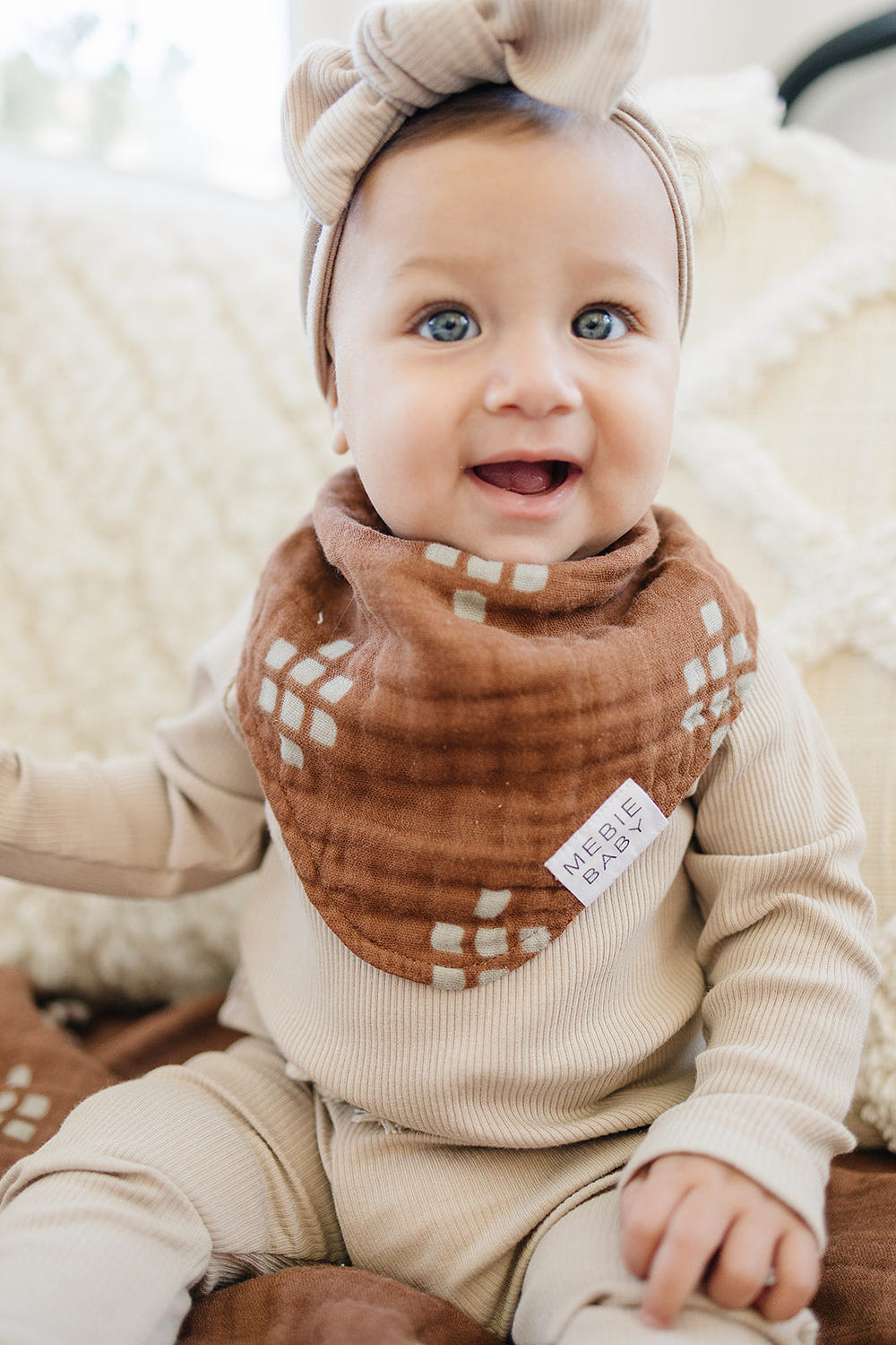 Chestnut Textiles Muslin Bib - MOOGCO Baby