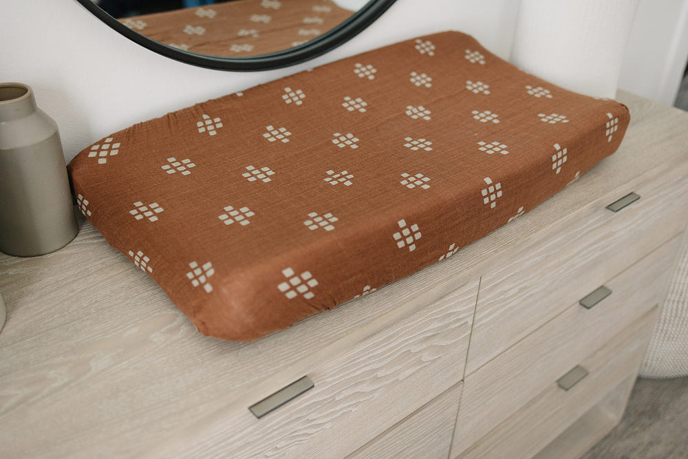 Chestnut Textiles Muslin Changing Pad Cover - MOOGCO Baby