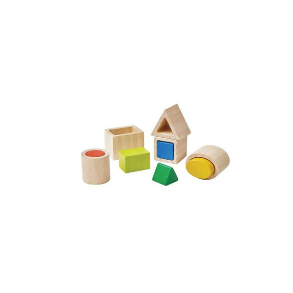 Colorful Geo Matching Blocks for early learning and sensory play, perfect for developing cognitive skills in babies.