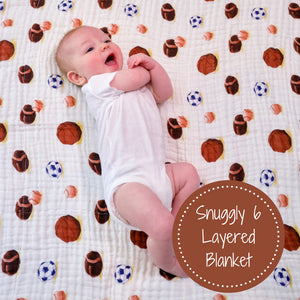 Go Sports Modern Baby Quilt