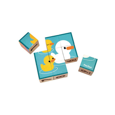 Colorful Puzzle Cube for babies, promoting cognitive development and safe playtime.