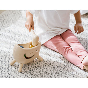 Miracle Pounding II toy for babies, showcasing colorful design and engaging features from angle 3.