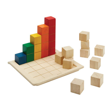 Colored Counting Blocks for early learning and sensory play, perfect for developing counting skills in babies and toddlers.