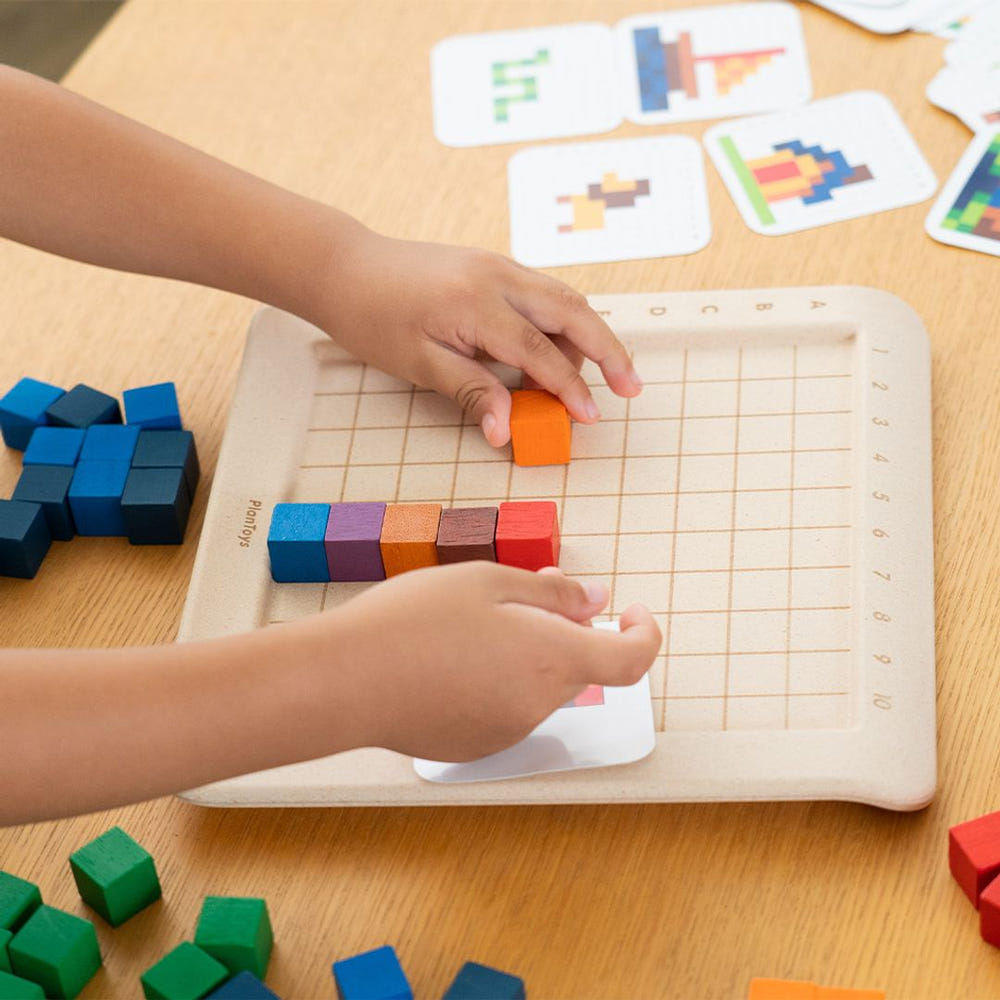 100 Counting Cubes - Unit Plus for STEM learning, colorful educational toy for toddlers and preschoolers.
