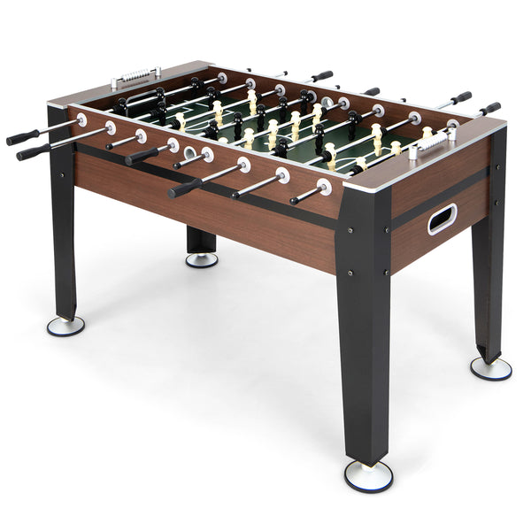 54 Inch Indoor Competition Game Soccer Table - Sturdy Build for Kids & Family