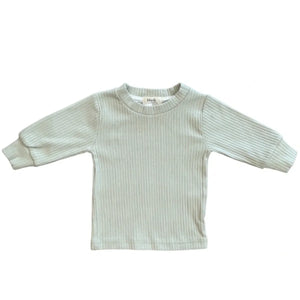 Ribbed Top - Pistachio
