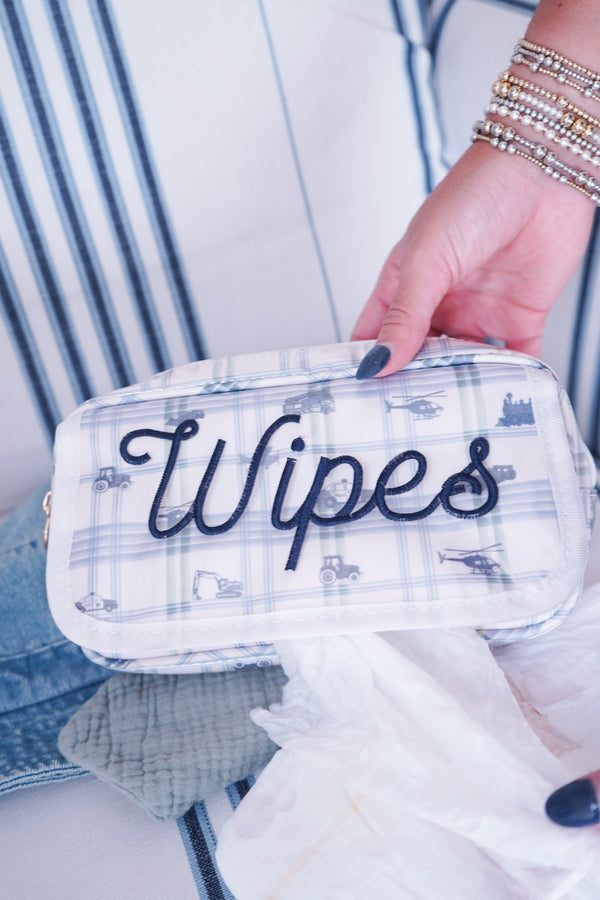 KenzKustomz Wipes Pouch Clear Coat 8.5 x 4.5 x 2 Fits 80