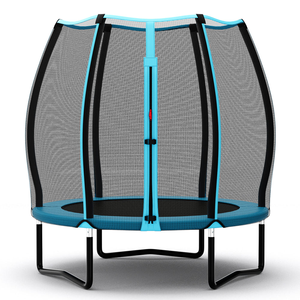 55 Inch Trampoline for Kids Toddler Mini Trampoline with Safety Enclosure Net