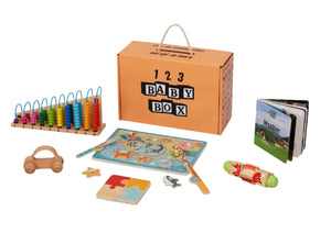 Montessori Educational Box for toddlers (25-27 months) - engaging nursery decor for early learning and play.