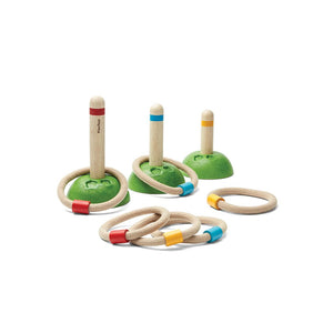 Colorful Meadow Ring Toss toy for babies, promoting fun and skill development in a playful design.
