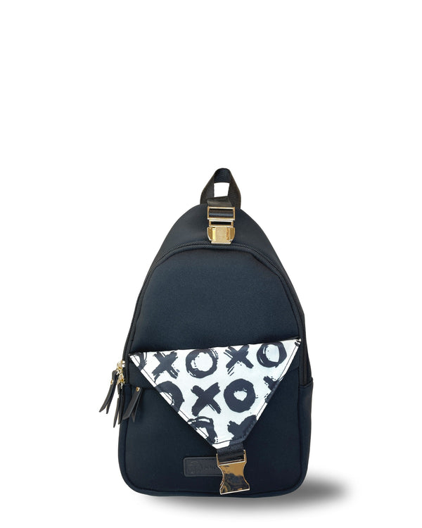 Sarah Wells Allie Sling Pump Bag – Neoprene Crossbody with Insulated Pocket – Fits Wearable & Portable Pumps