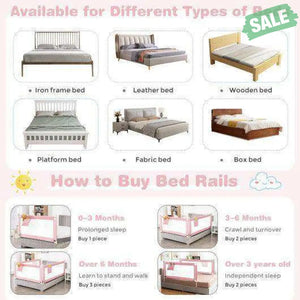 57 Inch Toddlers Vertical Lifting Baby Bed Rail Guard with Lock-Blue Gray Bed Rails