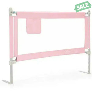 57 Inch Toddlers Vertical Lifting Baby Bed Rail Guard with Lock-Blue Gray Bed Rails