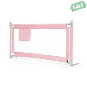 57 Inch Toddlers Vertical Lifting Baby Bed Rail Guard with Lock-Blue Gray Bed Rails