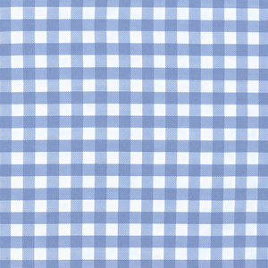 Wendy Anne Blue and White Cotton Gingham Fitted Sheet Custom Sizes