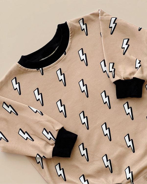 Bubble Romper | Lightning Bolt