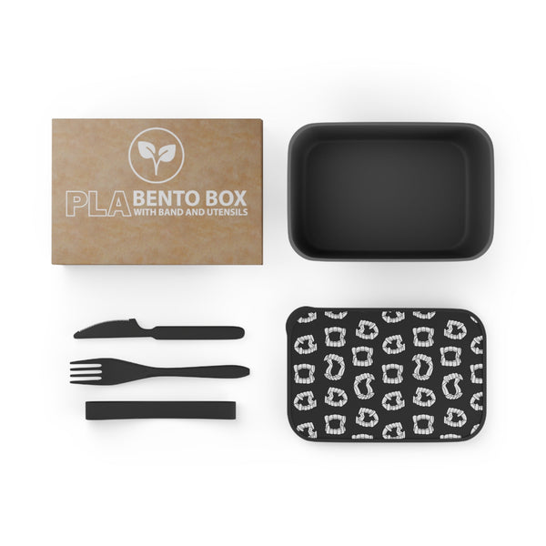 Vampire Teeth Bento Box with Band and Utensils