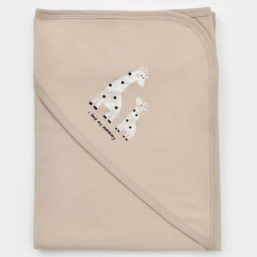 Giraffe Blanket 100% Organic Cotton