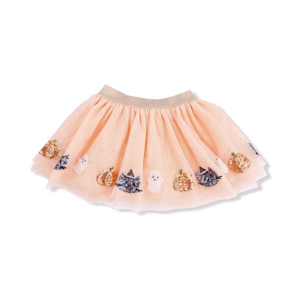 Halloween Tutus and Tops - Orange Halloween Tutu Skirt