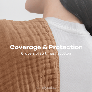 Muslin Burp Cloths in Multicolor