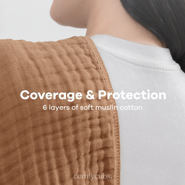 Muslin Burp Cloths in Multicolor