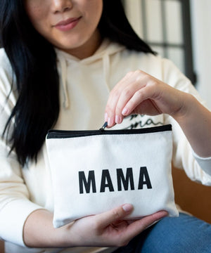 Pregnancy Mama Pouch Bundle - stylish baby gift set for expecting moms, showcasing angle 4 view.