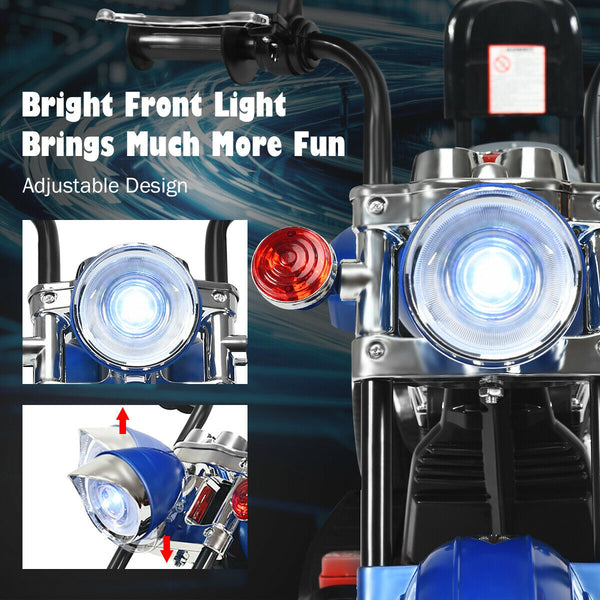 6V 3 Wheel Kids Motorcycle - Rechargeable for Kids - Electric Motorcycle