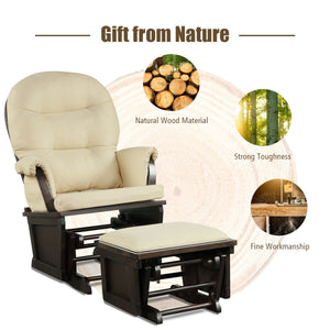 Baby Nursery Relax Rocker Rocking Chair Set