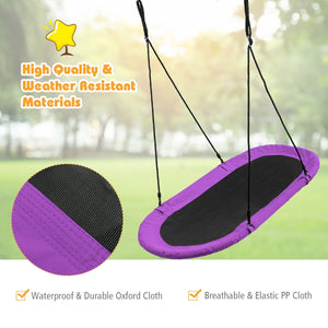 60 Inch Saucer Surf Outdoor Adjustable Swing Set - Electric for Infants