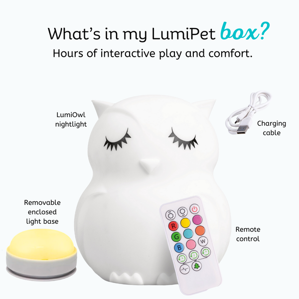 LumiPets® Opal the Owl Night Light
