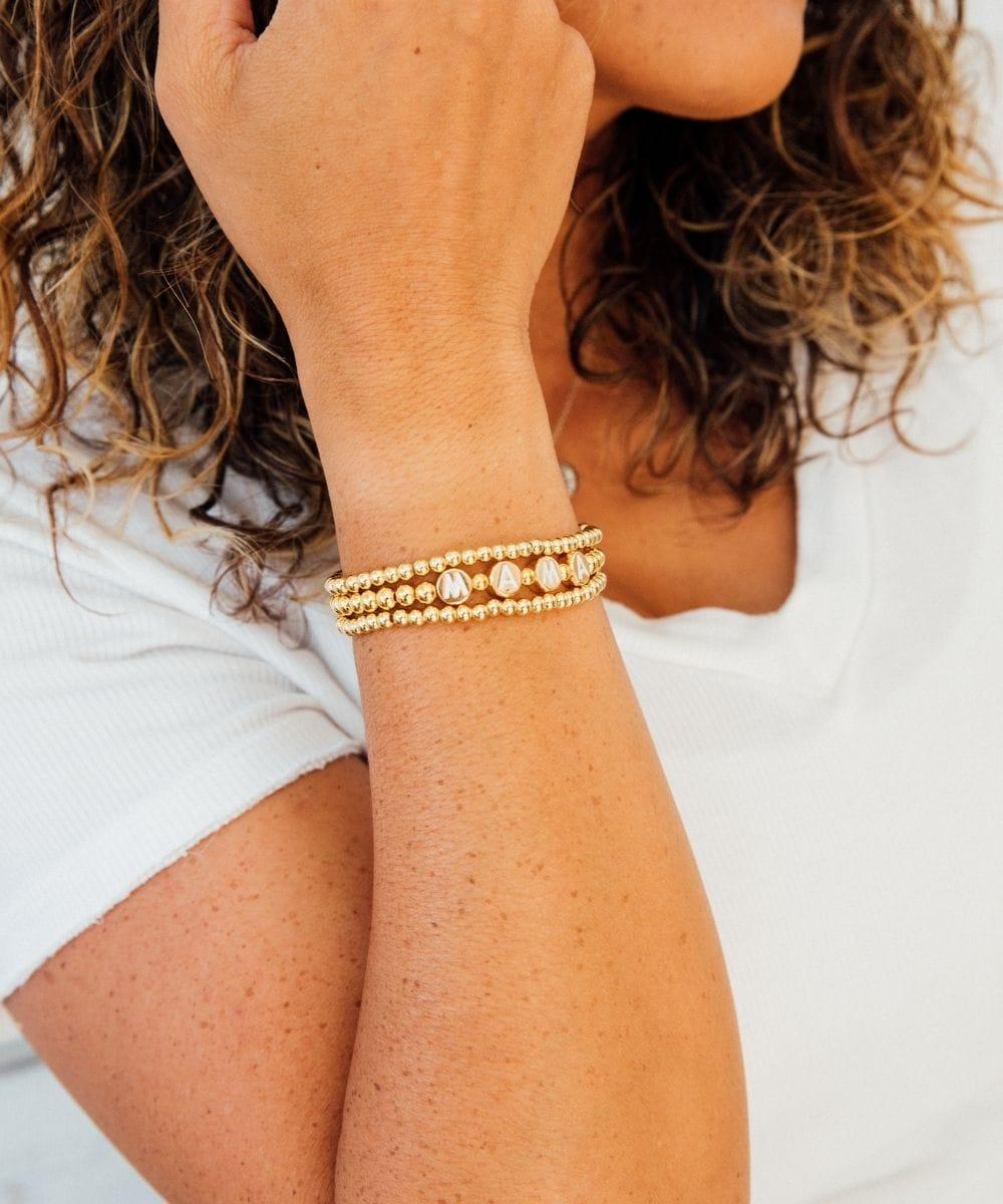 Mama Bracelet Set - Elegant jewelry for mothers, featuring stylish designs and a perfect gift for new moms.
