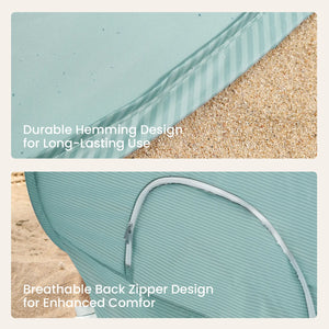 Tiny Land® One-Stop Beach Toy & Tent Set – Sea Blue