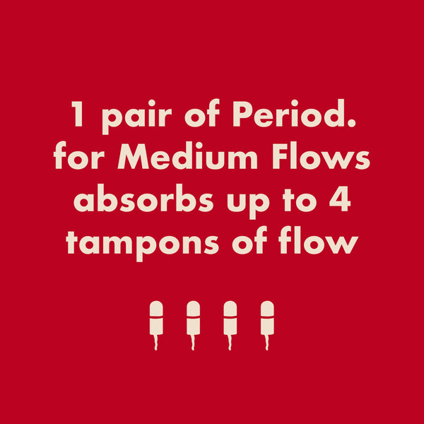 The High Waisted Period. in Microfiber For Medium Flows