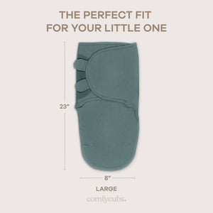 Easy Swaddle Blankets in Stone, Nomadic Blue, Azul, Pack of 3