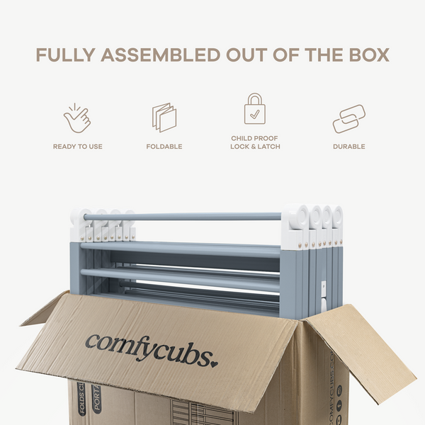 Playpen for Toddler and Babies in Pacific Blue