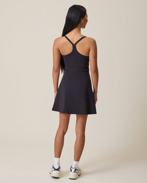 Stevie Active Racerback Nursing Dress | Black