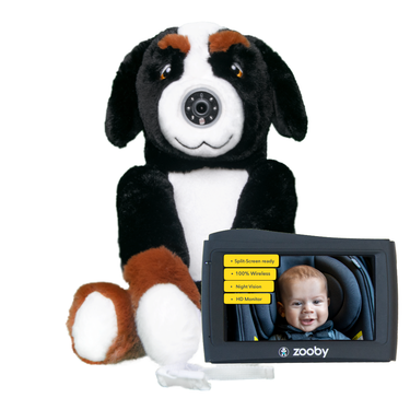 Zooby® baby monitor Cooper Canine - reliable baby monitoring for peace of mind.