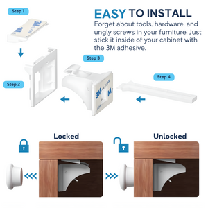 Baby Proof Me | Magnetic Safety Lock Kit