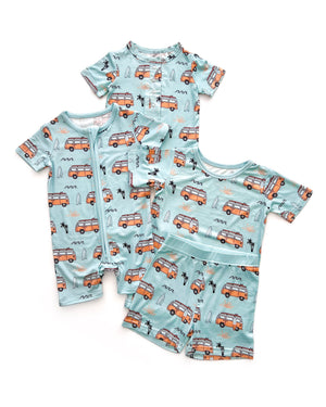 Bamboo Shorts Set | Retro Beach - MOOGCO Baby