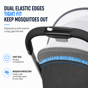 Universal Baby Stroller Sun Shade & Mosquito Net