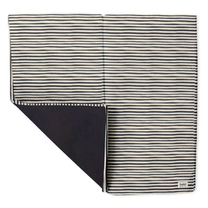 Bold Stripe Organic Cotton Mat for babies, featuring vibrant colors and a soft texture, perfect for playtime.