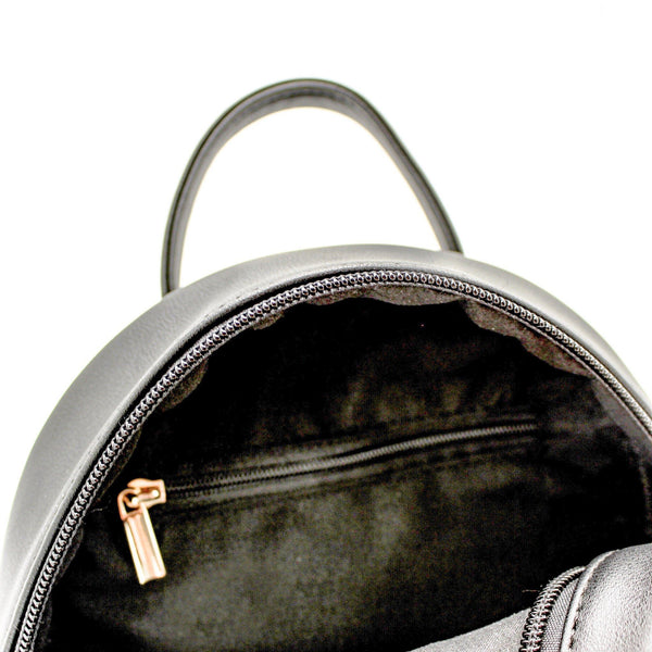 The Sleepy Panda Buddy - Vegan Leather Ultra-Mini Backpack