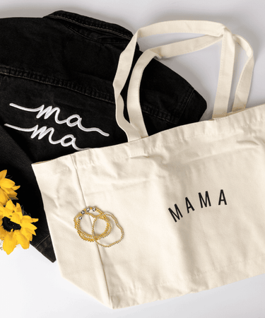 Stylish Mama Bundle baby gift set featuring trendy essentials for new moms and their little ones.