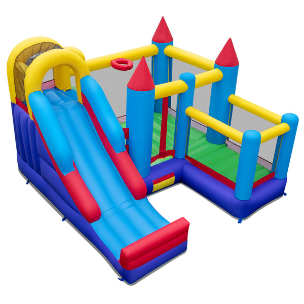 4-in-1 Inflatable Bounce Castle without Blower
