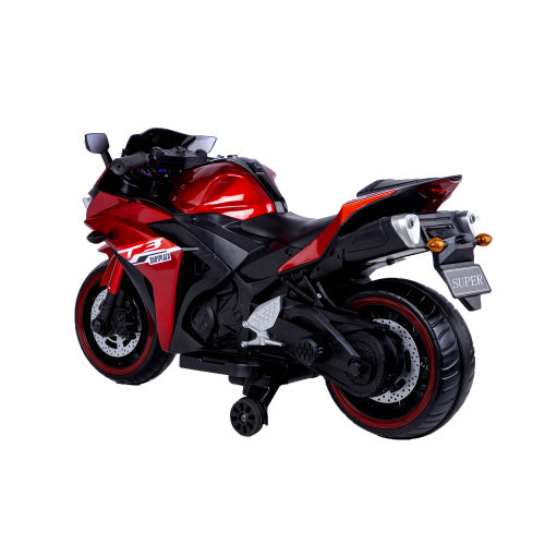 Kids' 12V Ride-On Motorcycle – Electric Motorbike for Ages 3–6
