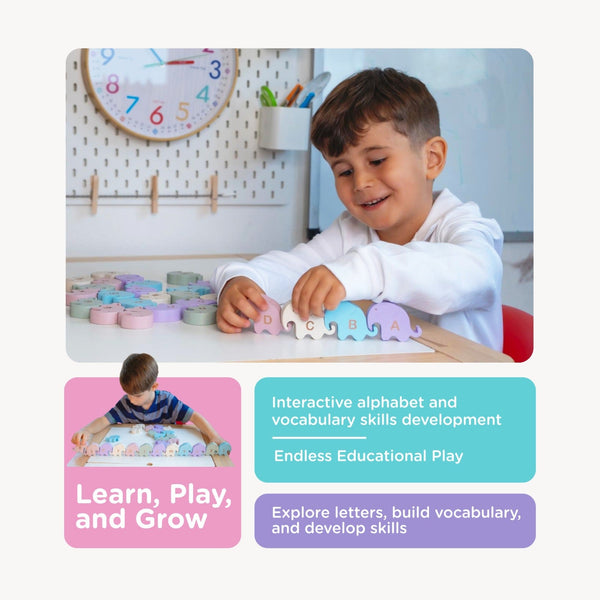 Tomaze Alphabet Elephants