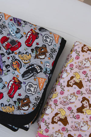 Provincial Petals - Quilted Blanket