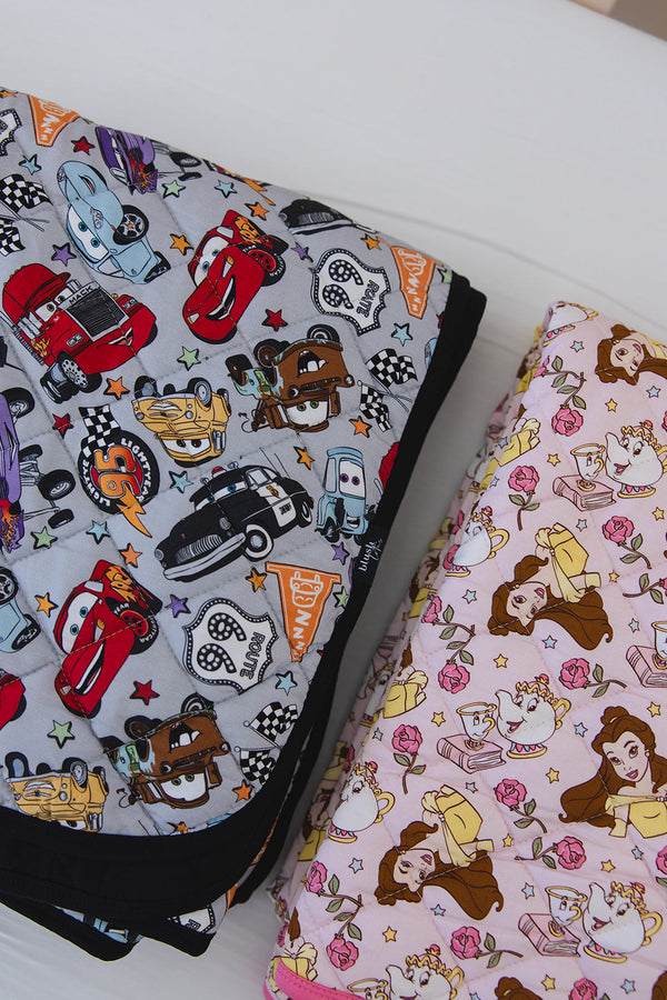 Provincial Petals - Quilted Blanket